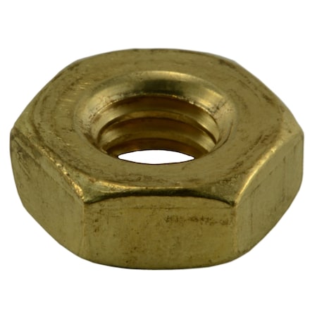 Midwest Fastener Machine Screw Nut, 5/16"-18, Brass, 100 PK 03768